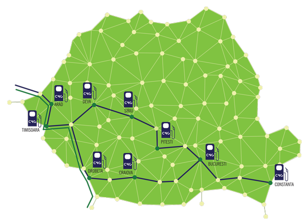 Denisson Energy dezvoltă prima rețea de stații alimentare CNG în România