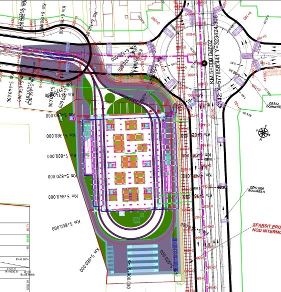 Cum arată proiectul noului bulevard Prelungirea Ghencea cu modificarea liniilor de tramvai și linie nouă de tramvai cu 8 stații și terminal multimodal
