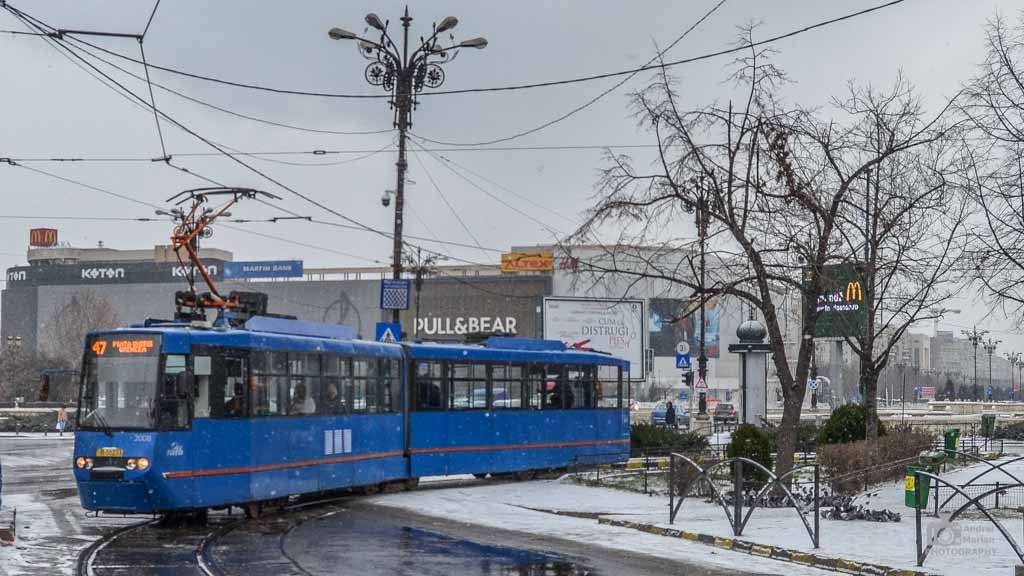 RATB a suplimentat traseul tramvaiului 47 cu tramvaie Bucur