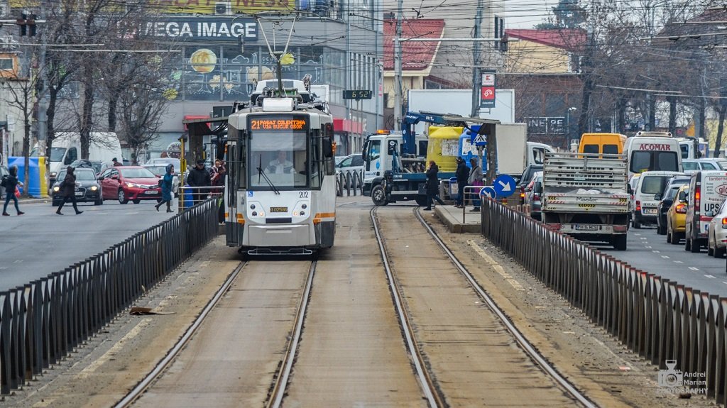 Primăria București pregătește transformarea liniilor 1 și 10 în tramvai rapid prin izolarea totală de traficul auto