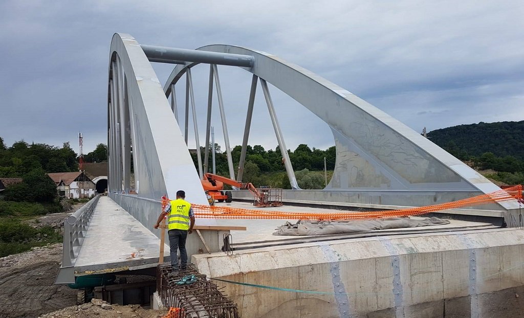 CFR SA anunță intrarea în etapă finală a lucrărilor la podul și tunelele Sighișoara – Daneș