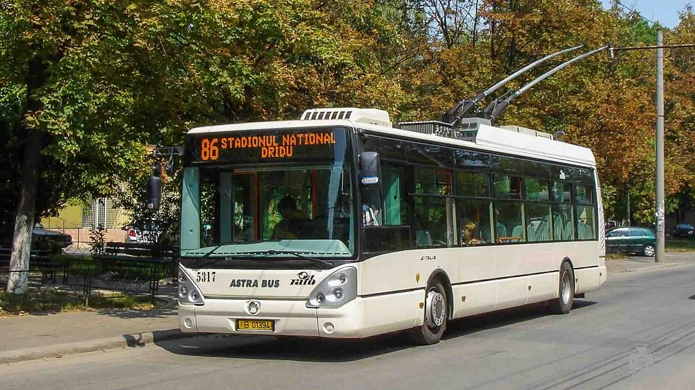 RATB continuă echiparea cu aer condiționat și repunerea în circulație a celor 100 de troleibuze Irisbus Citelis