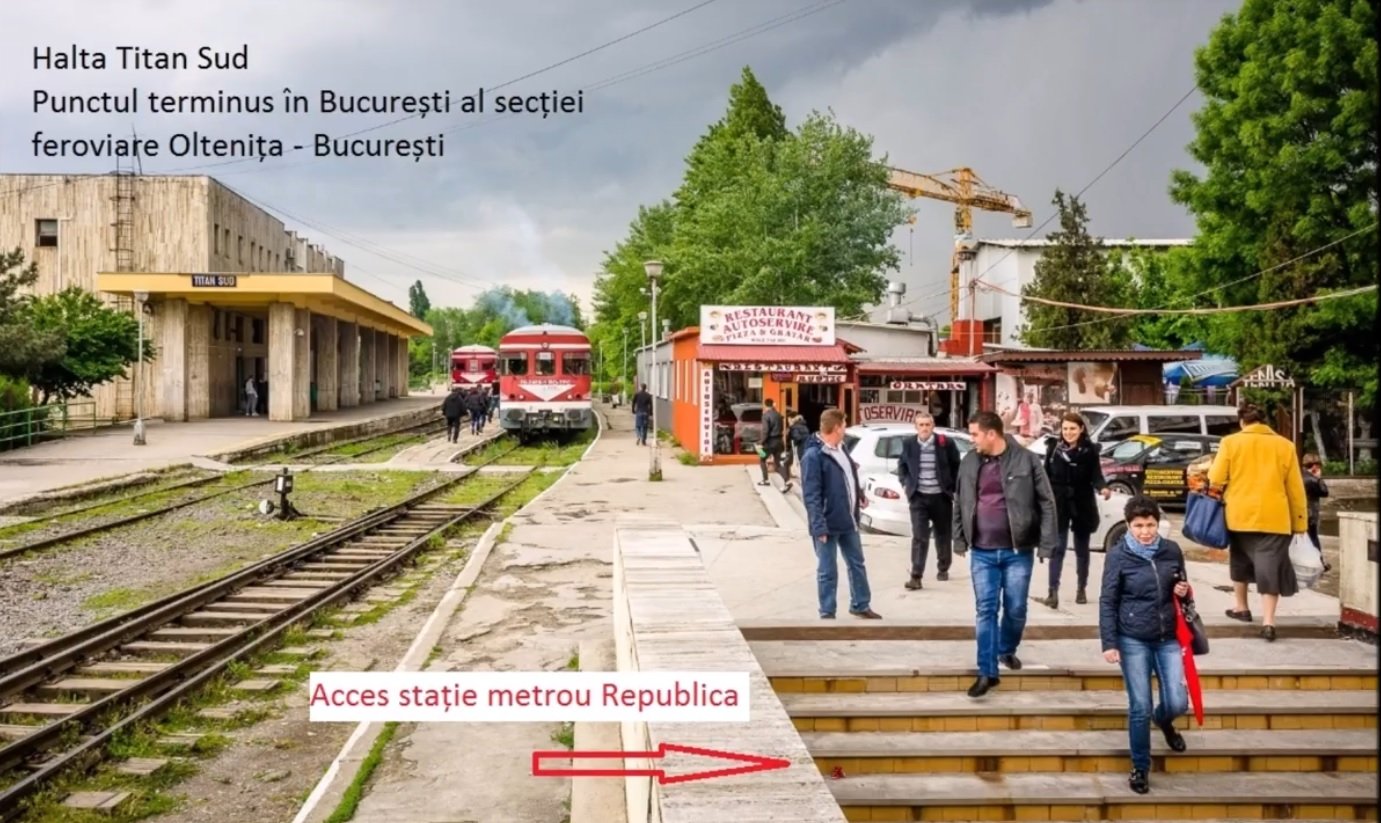 Desființarea liniei de tren Halta Cățelu – Titan Sud propusă de Primăria Sector 3 continuă distrugerea mobilității orașului București după decizia RATB-PMB de închidere a terminalului Piața Sfântul Gheorghe