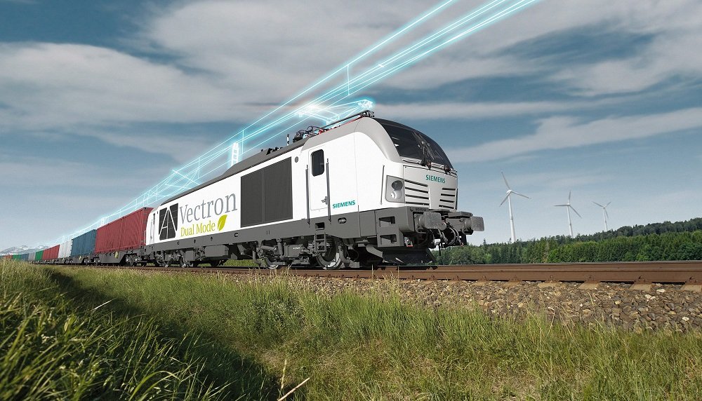 Siemens a prezintă noua locomotivă Vectron Dual Mode