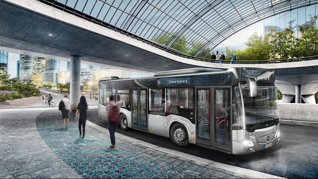 Primăria Oradea și OTL testează cel mai nou model de autobuz Mercedes Citaro Hybrid