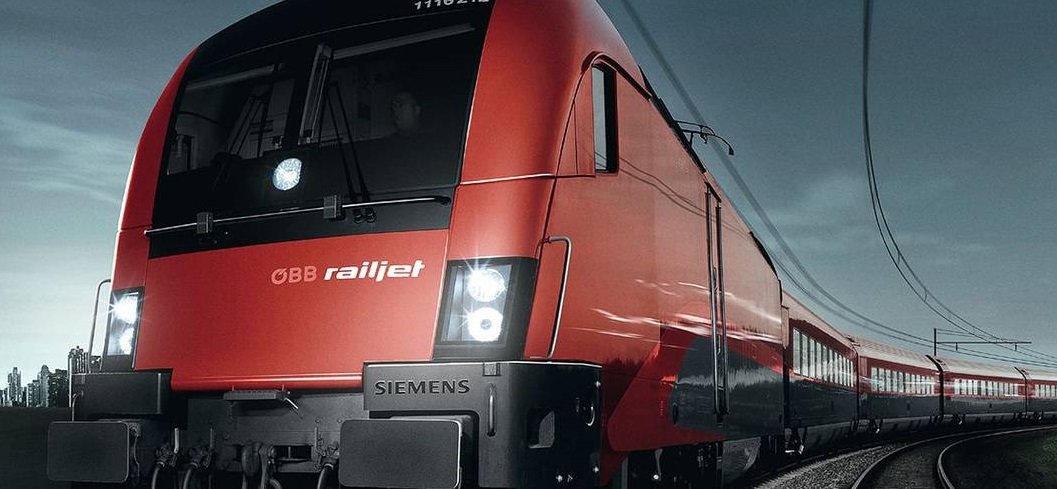 Railjet va asigura o rută directă între Viena și Bolzano de la sfârșitul anului 2019