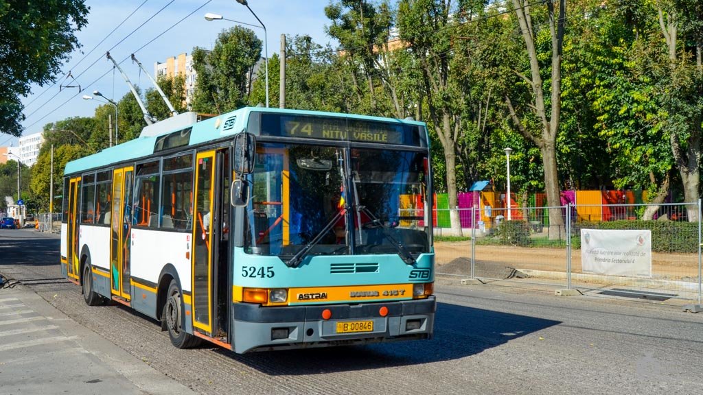 Linia de troleibuz 74 va fi suspendată în perioada 16-22 noiembrie 2018