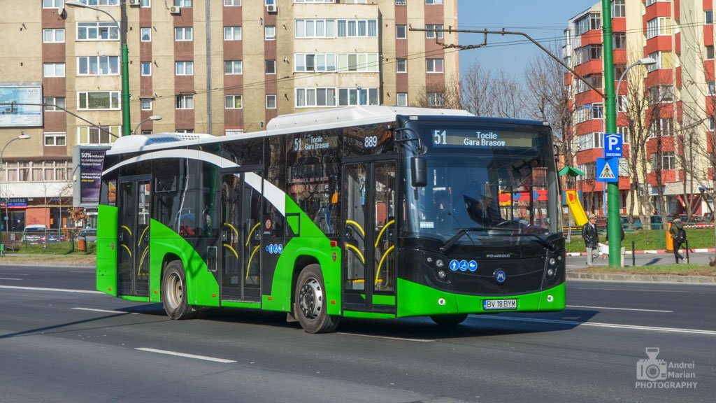 Un nou lot de autobuze moderne intră în circulație la Brașov