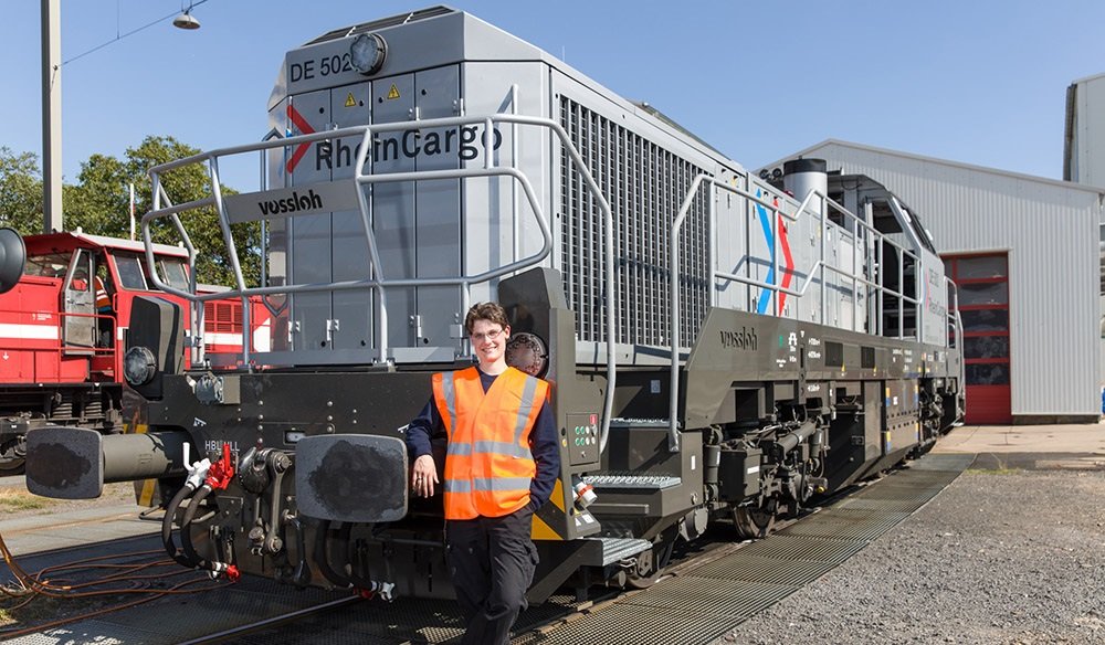 RheinCargo achiziționează locomotive Vossloh DE 18