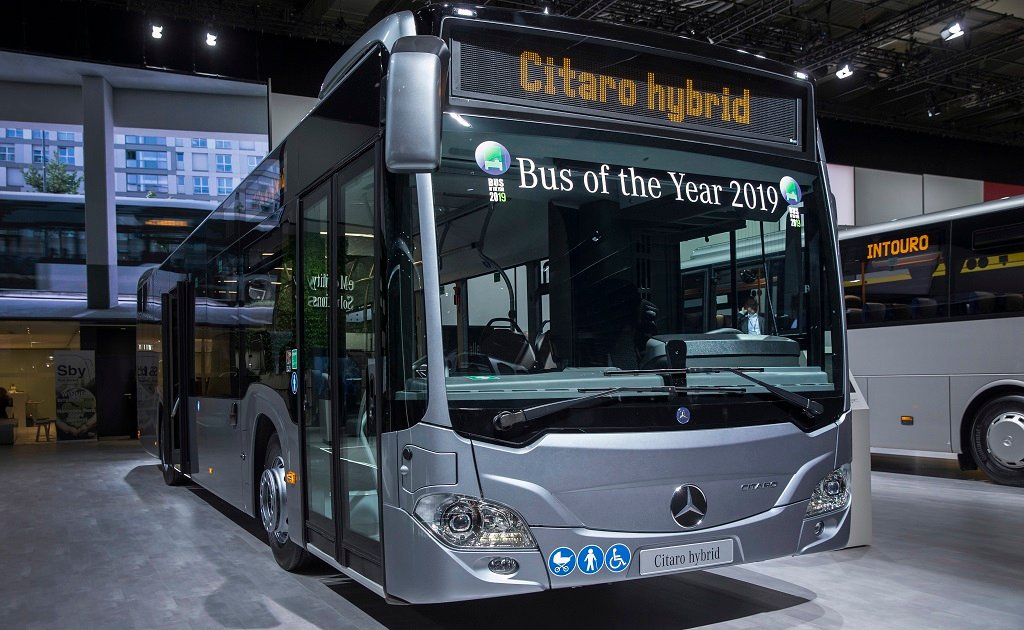 Mercedes Citaro Hybrid selectat Bus of The Year 2019 este singura oferta a licitației pentru 130 autobuze hibrid din București