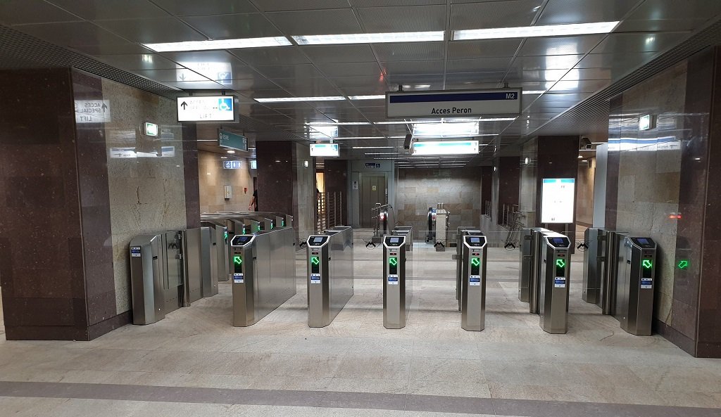 Metrorex București a deschis noul acces al stației Tineretului