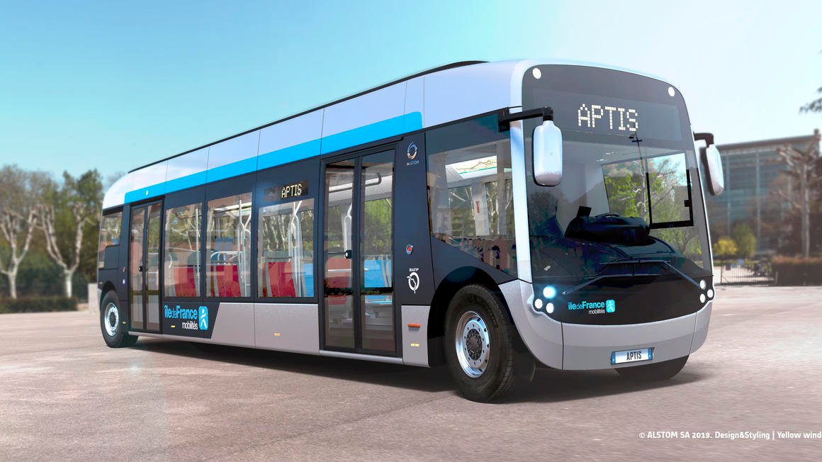 Inovativul autobuz electric Alstom Aptis câștigă cea mai mare comandă pentru Paris