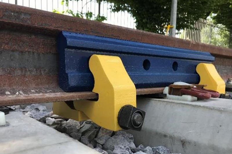 Pandrol a dezvoltat un nou tip de clemă temporară pentru șinele de cale ferată