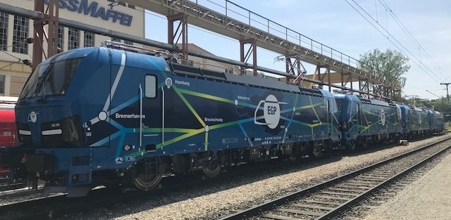 Siemens a livrat locomotivele Smartron comandate de Eisenbahngesellschaft Potsdam