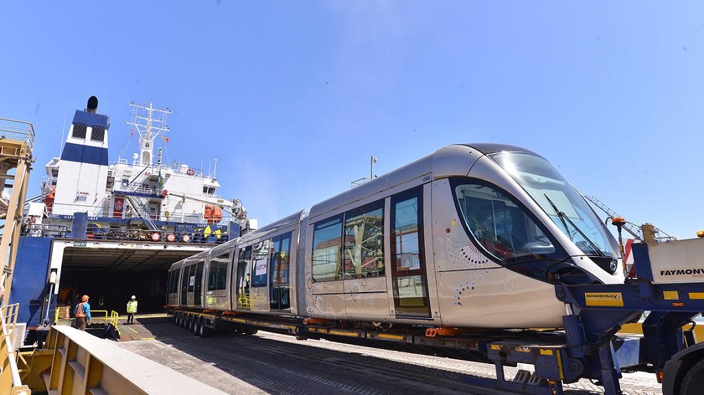 Alstom a livrat primele două tramvaie Citadis pentru rețeaua Rabat - Salé