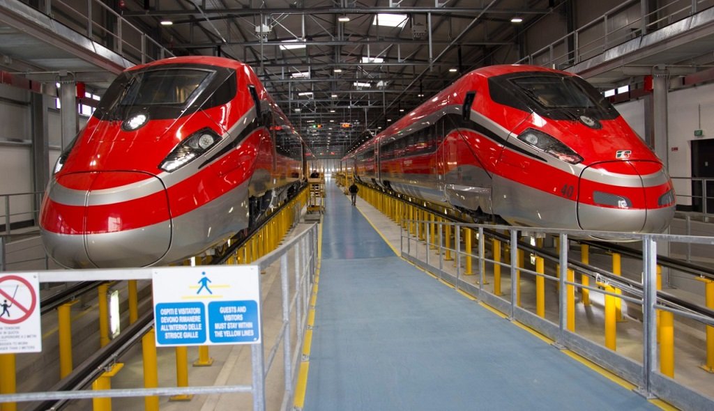 Hitachi și Bombardier vor livra 14 trenuri Frecciarossa 1000 de mare viteză în Italia
