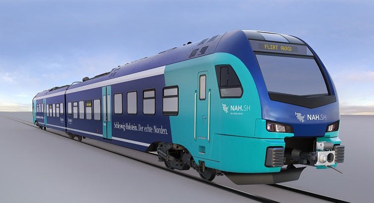 Stadler va livra 55 de trenuri cu baterii pentru asociația de transport Schleswig-Holstein