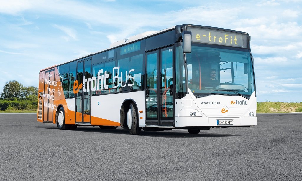 e-troFit și ZF transformă vechile autobuze diesel poluante în autobuze electrice