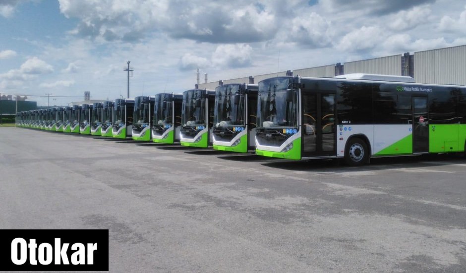 Otokar a livrat alte 40 Kent C în Malta ajungând la 435 autobuze livrate pentru operatorul local de transport