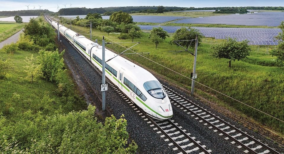 Toate cele 280 de trenuri ICE ale DB primesc benzi verzi pe primul și ultimul vagon ca simbol al căii ferate ecologice