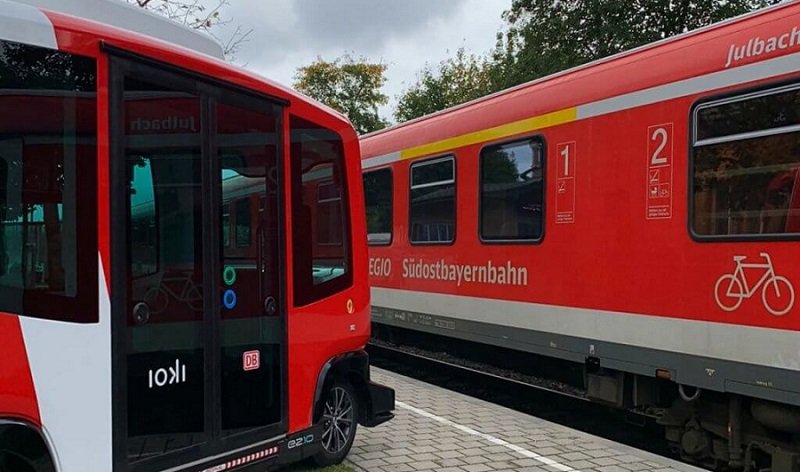 DB a implementat primele autobuze autonome de legătură cu gara din stațiunea Bad Birnbach