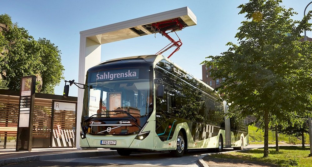 ABB și Volvo introduc o rețea cu 157 autobuze electrice în Göteborg