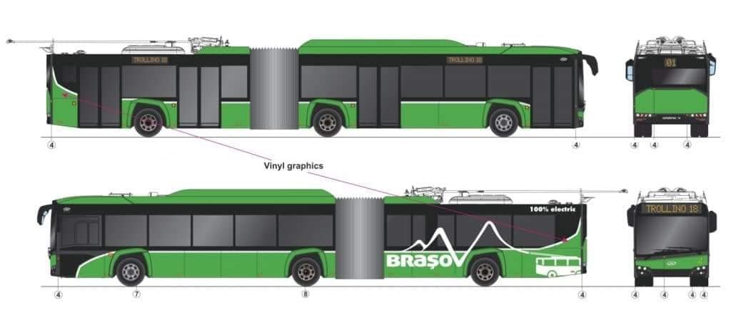 Solaris lucrează la cele 26 de troleibuze pentru Brașov pregătind prima livrare