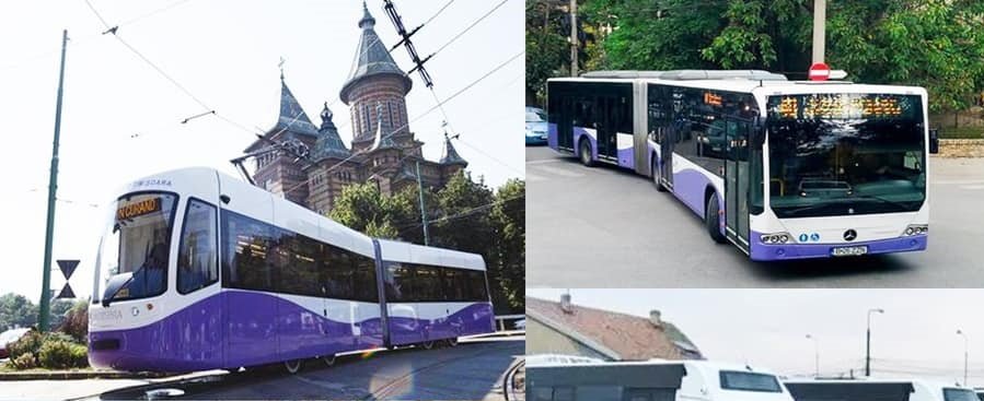 Transportul public din Timișoara va circula la intervale de 30 de minute înafara orelor de vârf