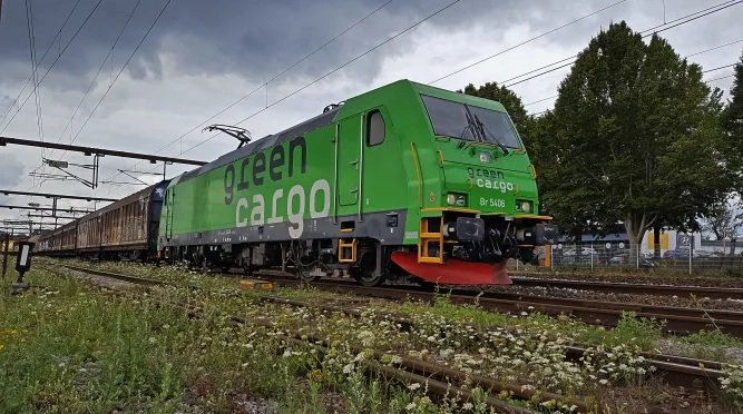 Green Cargo și Volvo lansează un proiect unic pentru transportul feroviar al alimentelor în timpul pandemiei