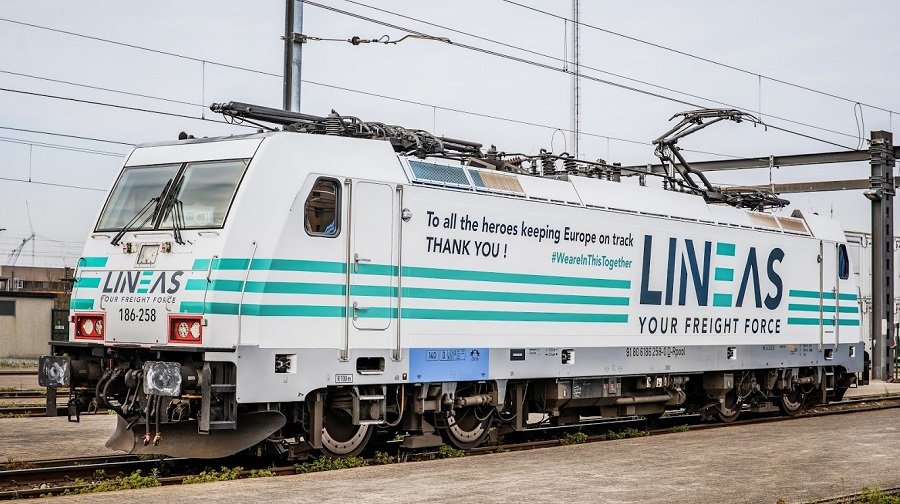 Lineas lansează locomotiva albă în onoarea eroilor Covid-19