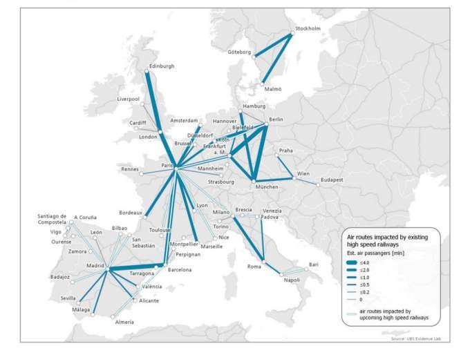 Experți - Criza COVID-19 și climatică va crește utilizarea trenurilor în Europa în defavoarea avioanelor