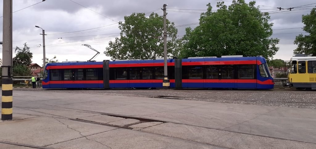 Al doilea tramvai Astra Imperio a ajuns la Oradea