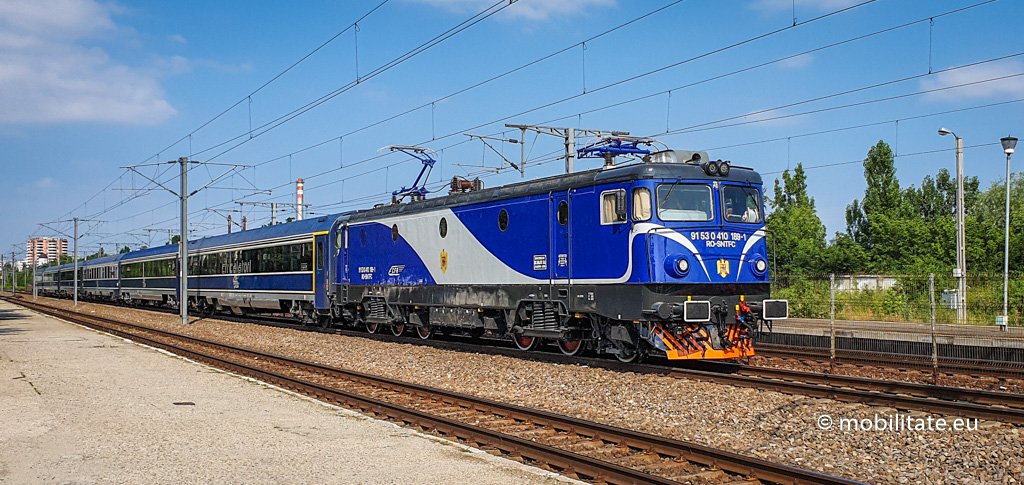 Prima locomotivă modernizată a CFR Călători a realizat teste în serviciu comercial cu 160 km/h pe ruta București – Constanța
