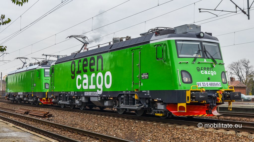 Softronic Craiova realizează teste cu încă două locomotive Green Cargo Suedia