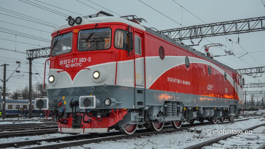 Reloc Craiova scoate prima locomotiva 477 din RR in anul 2021 pentru depoul Brasov