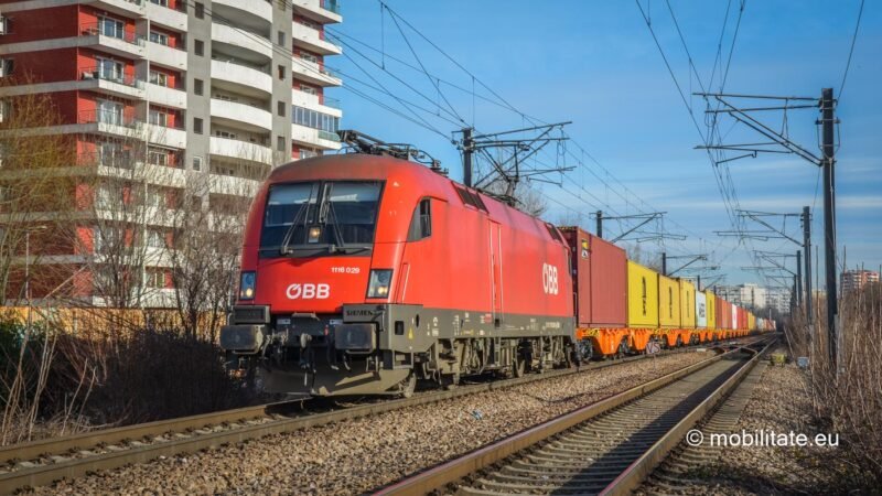 Rail Cargo România a început să asigure tracțiunea trenului Yusen între Chiajna și Constanța