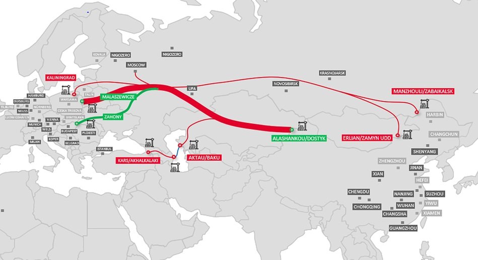 Rail Cargo Ungaria impreuna cu CER si Caile Ferate Ruse consolideaza legatura Europa - China pe calea ferata