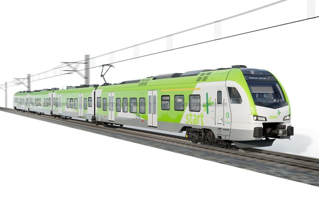 Stadler va livra 20 de trenuri Flirt pentru traficul dintre Germania și Olanda