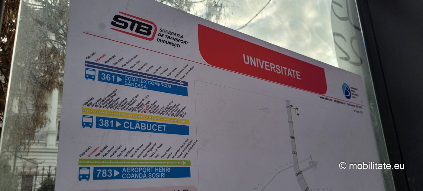 STB SA a preluat de la PMB stațiile de autobuze cu refugii noi și instalează hărți și ghiduri de călătorie în acestea