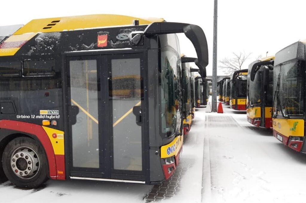 Polonia - Primele autobuze Solaris Urbino Hybrid au început să circule în Lodz