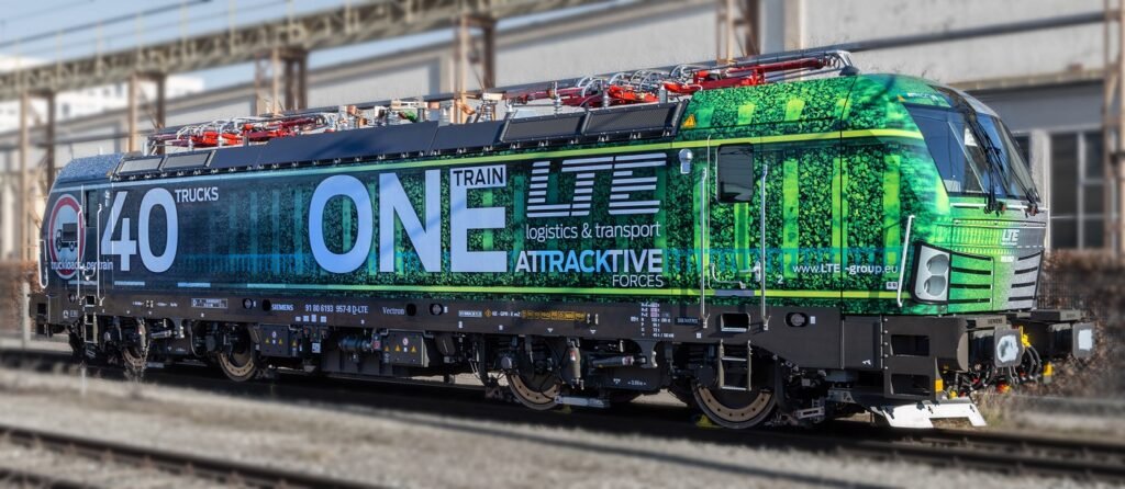 LTE Rail consolidează conceptul 40 de camioane pe un tren pentru eliminarea poluării și a traficul auto greu