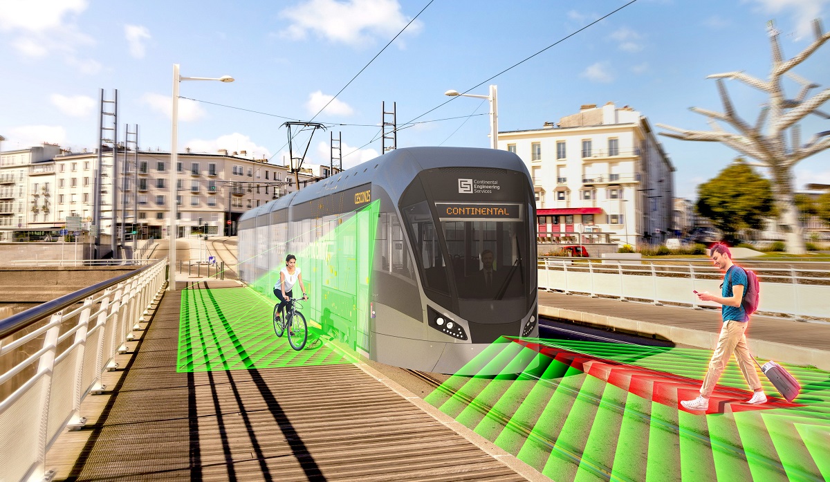 Continental implementează sistemul de asistență de la automobile la tramvaie