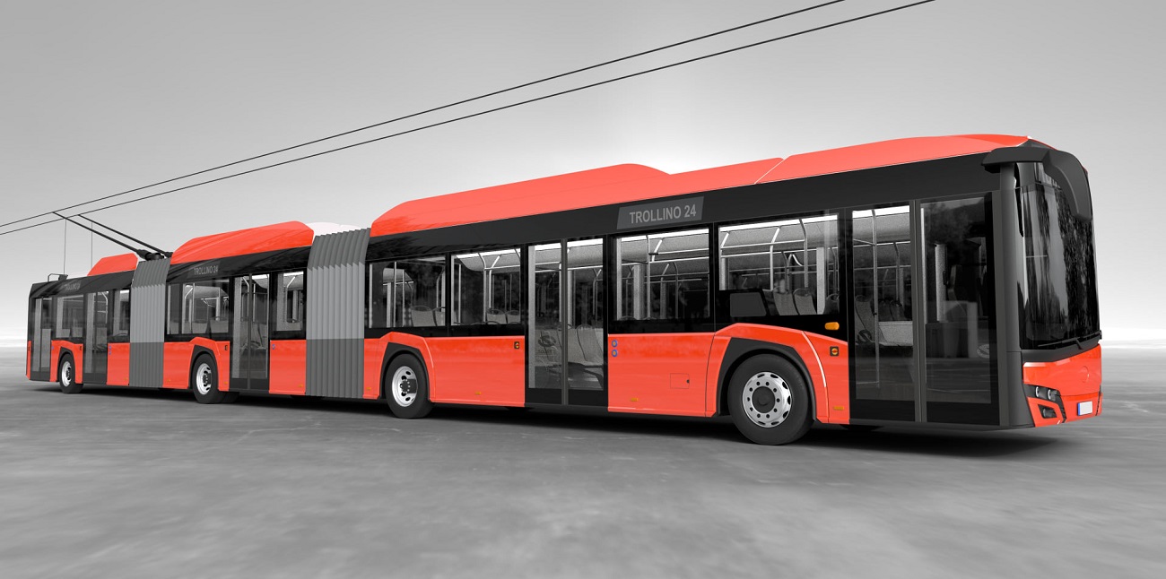 Solaris primește a doua comandă pentru troleibuze de 24 de metri