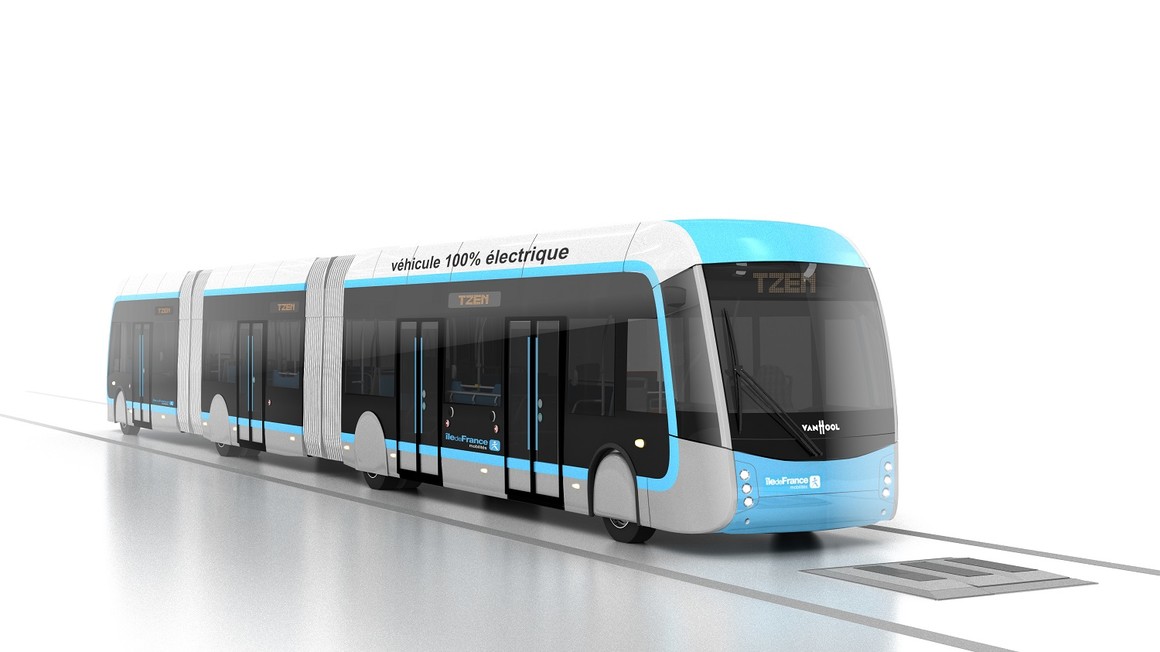 Van Hool, Alstom și Kiepe Electric vor livra la Paris peste 50 de autobuze electrice inovative dublu articulate