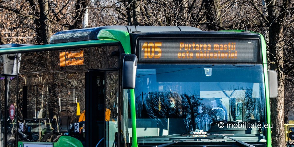 Din 9 martie masca facială nu mai este obligatorie în transportul public din România