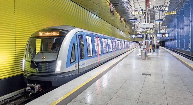 Siemens continuă livrarea noilor metrouri C2 la Munchen