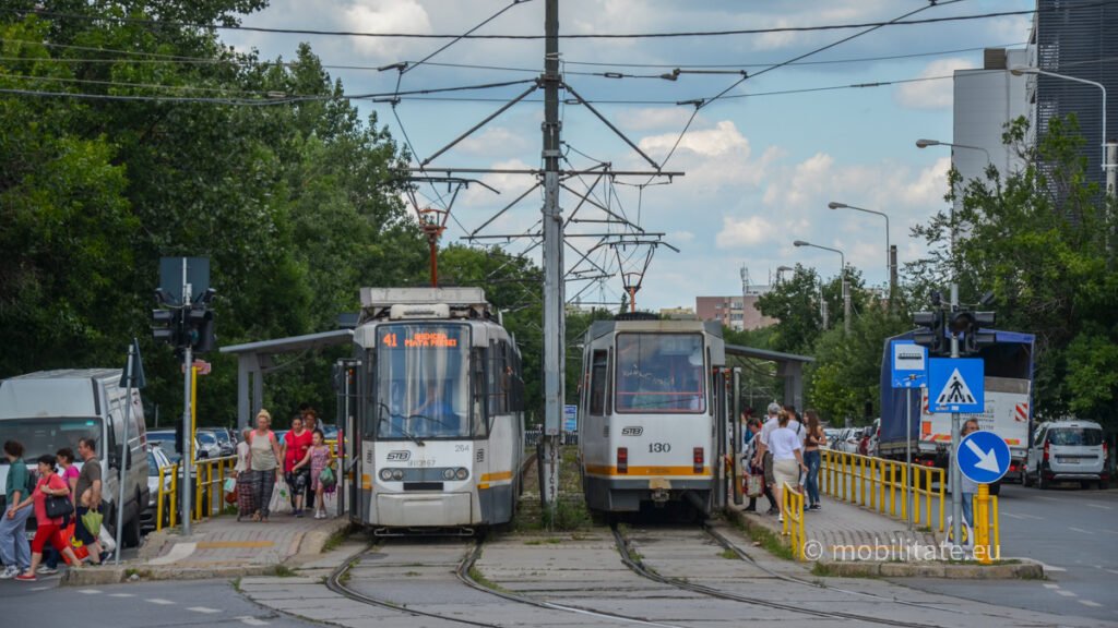 Încep lucrările la peroanele statiei Brașov în vederea introducerii noilor tramvaie Imperio pe linia 41