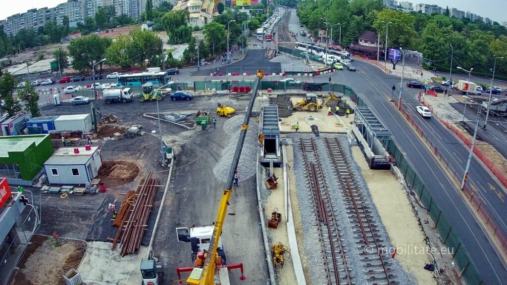 Lucrările de care depinde inaugurarea tramvaielor Imperio pe linia 41 intră în linie dreaptă spre finalizare