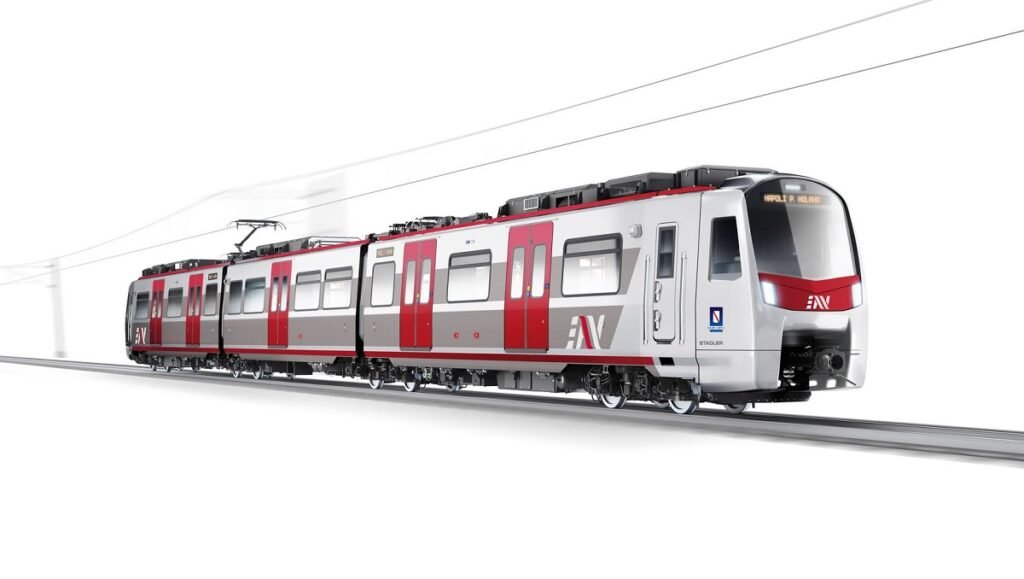 Stadler livrează o nouă serie de rame electrice pentru calea ferată din zona munteului Vezuviu