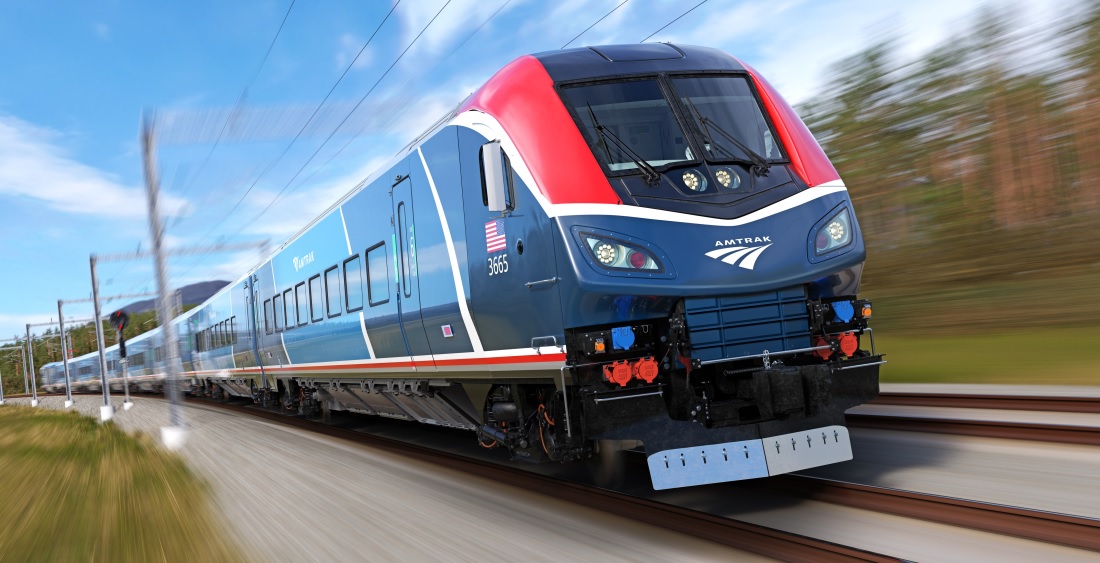 Industria SUA beneficiază de un boost odată cu producția celor 83 de trenuri Siemens Airo pentru Amtrak
